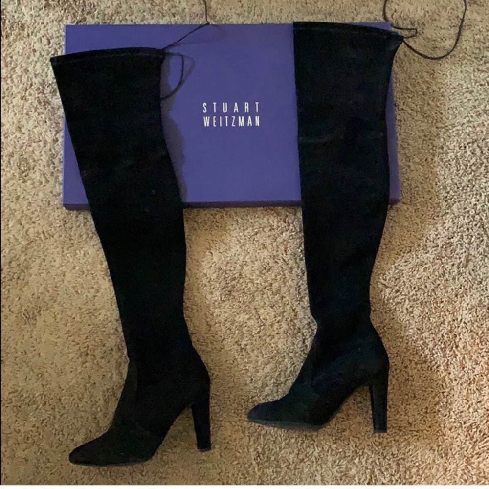 Stuart Weitzman Suede thigh high boots  sz 6.5